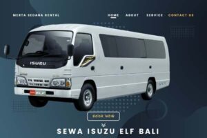 sewa mobil elf bali