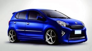 sewa mobil toyota agya di bali warna biru2