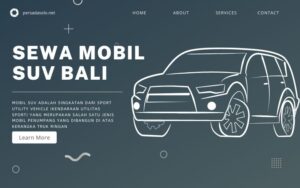 Sewa Mobil SUV Bali
